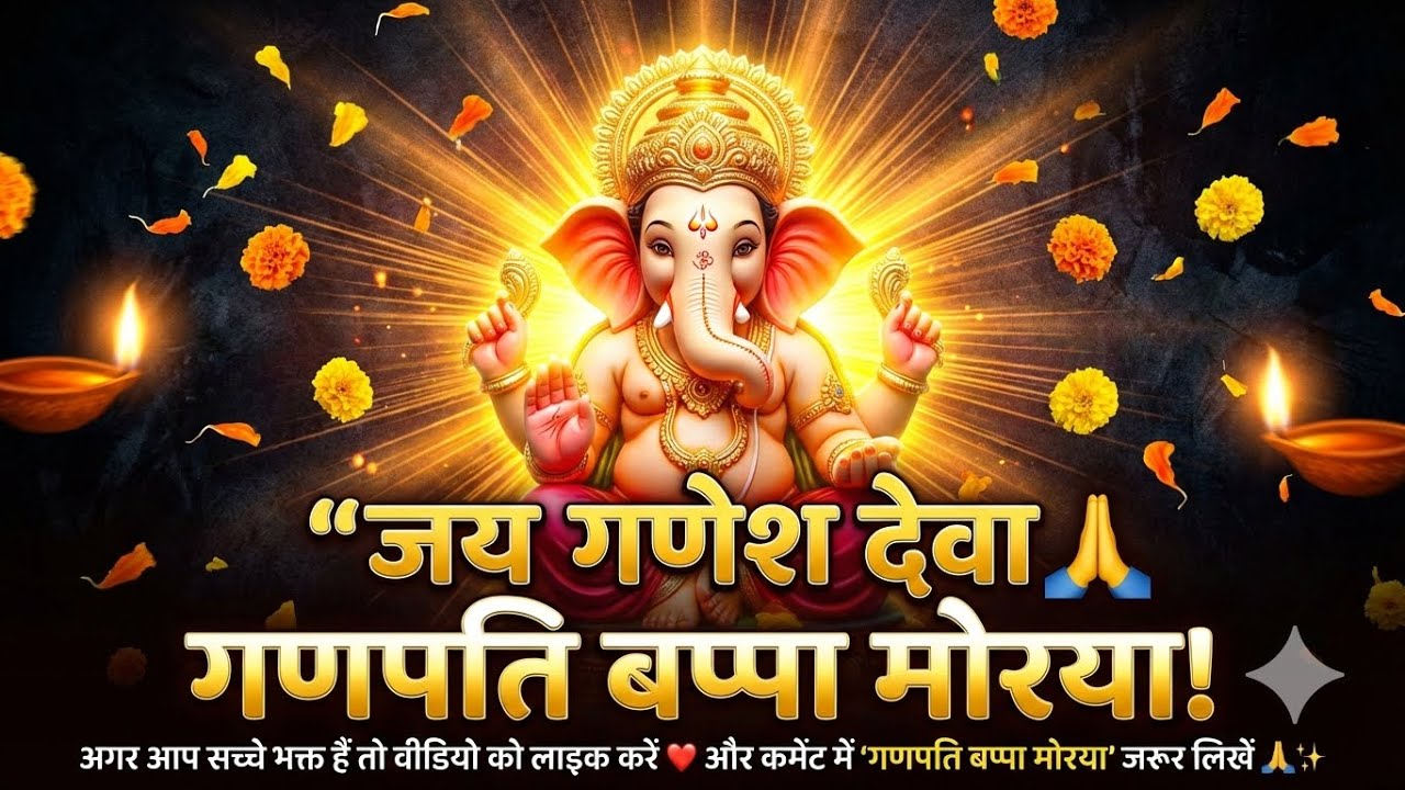 गणेश जी की सबसे लोकप्रिय आरती | Ganesh Aarti 2026 | सुख-समृद्धि की आरती | Ganesh Ji Ki Aarti | Geb-G