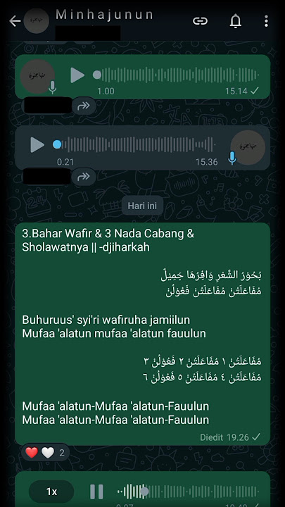 Nada Bahar Wafir || Ilmu Arudh #ilmuarudh #sholawatpenyejukhati #sholawatterbaru #nadzomsunda