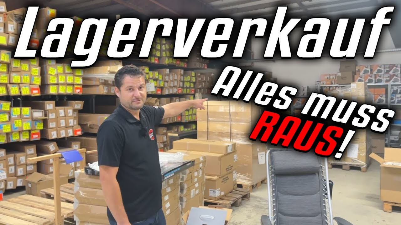 Alles MUSS Raus! Großer LAGERVERKAUF bei UNS! YouTube