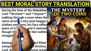 MYSTERY OF TWO COINS ||English Reading||English Story || English padhna kaise sikhe?