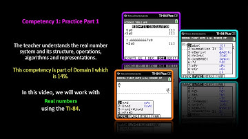 TExES 7-12 (235) Math Exam Competency 1: Practice Part 1