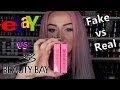Fake Makeup Products - Jeffree Starr Lip Gloss from eBay vs Beauty Bay