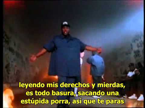 N.W.A. - Fuck Tha Police subtitulada español