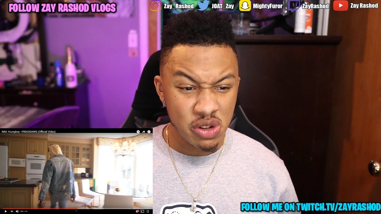 NBA Youngboy - FREEDDAWG (Official Video) Reaction Video