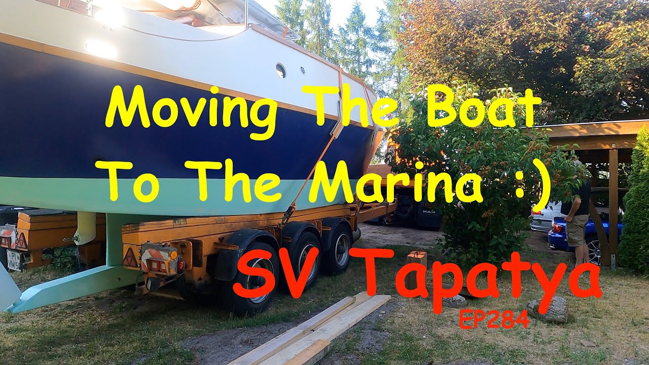 Moving The Boat To The Marina :) - SV Tapatya EP284