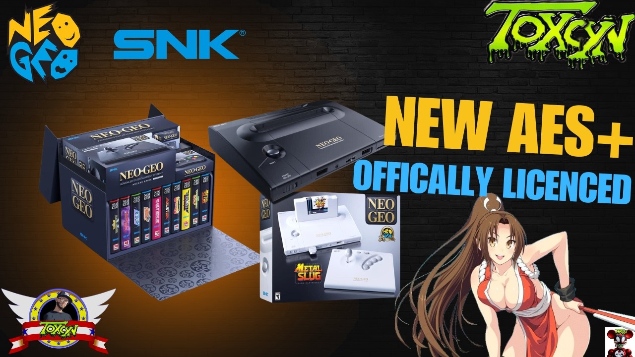 Neo Geo AES+ rerelease holy crap! - YouTube
