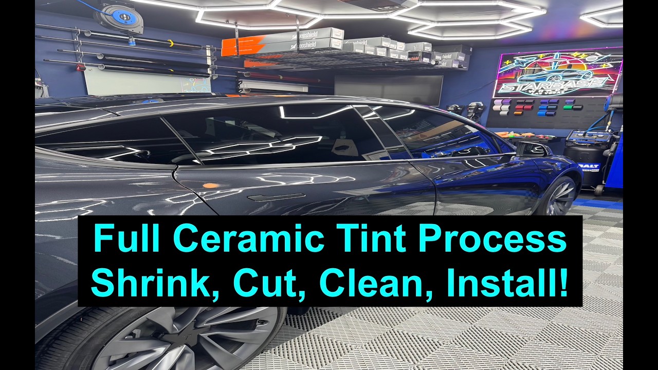 2026 Tesla Model Y Entire Ceramic Tinting Process