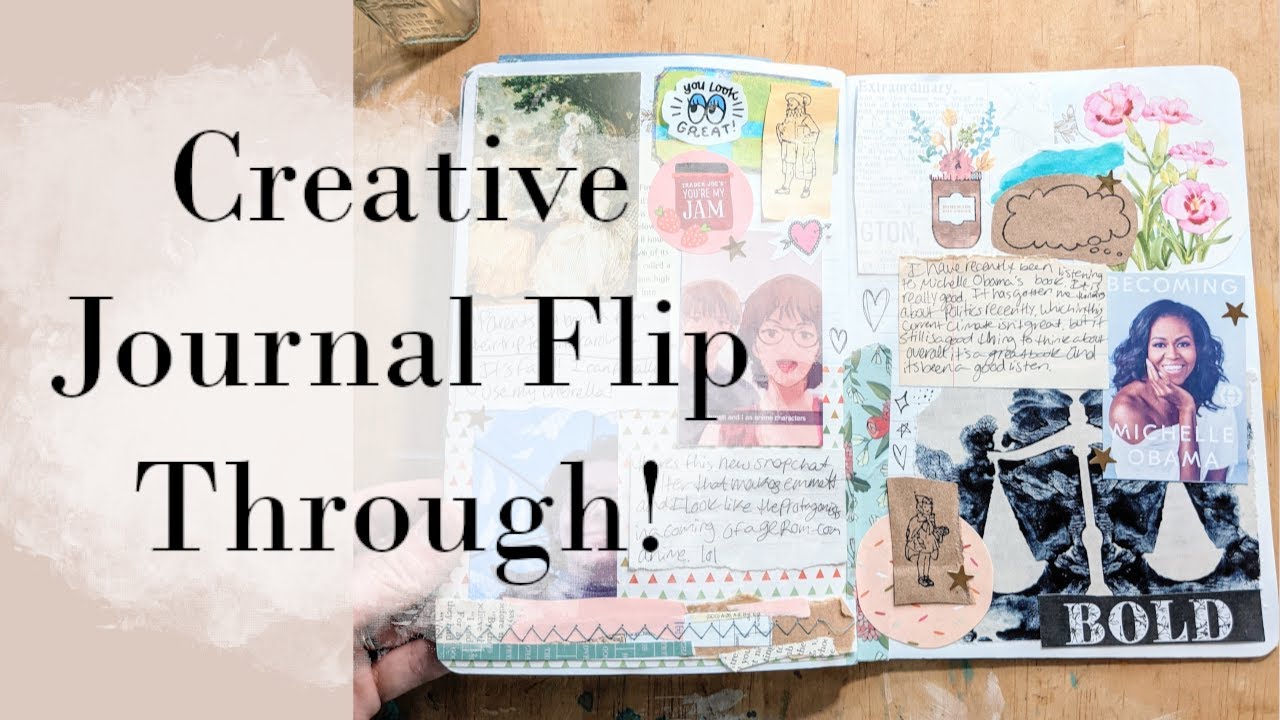 Finished Creative Journal Flip through video!! June - October!