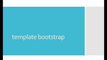 cara mudah gunakan template bootstrap