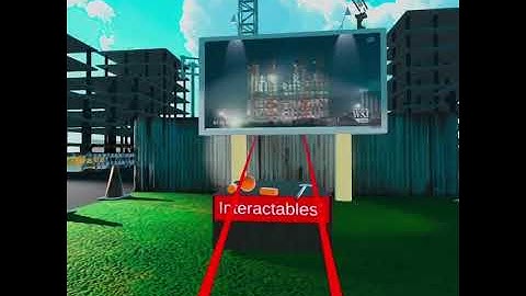 VR tour of a Construction Site. Made in Unity