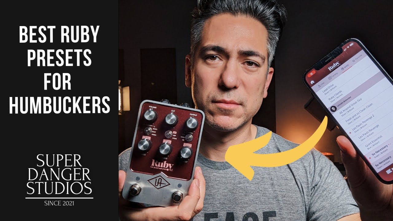 8 лучших пресетов Ruby для хамбакеров