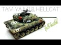 1/35 TAMIYA US TANK DESTROYER M18 HELLCAT (full build）Latest Kit #scalemodelpainting #howtopaint