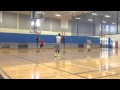 Parker smith with international basketball training