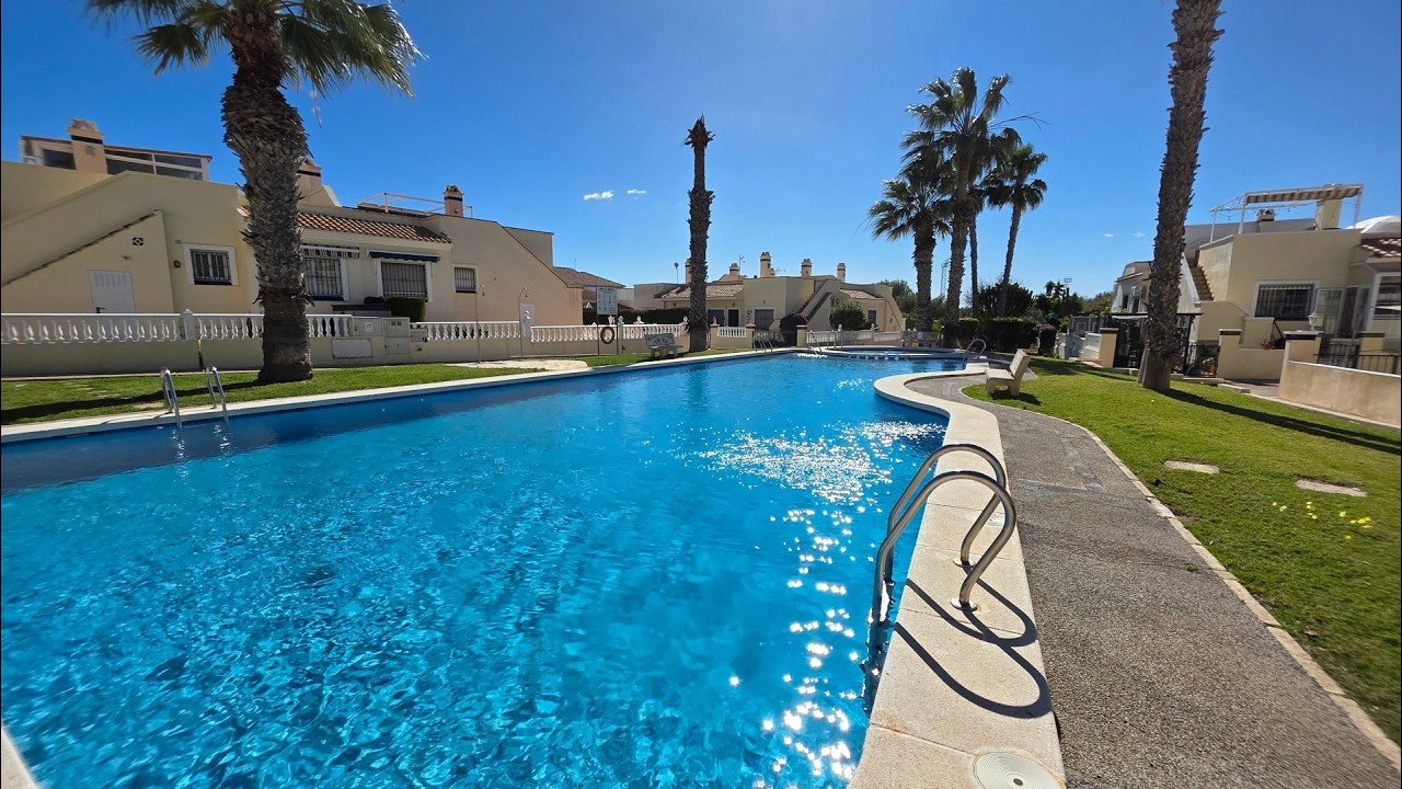 Listing with Liam | 169,000€ Playa Flamenca Bungalow ☀️ Poolside Jumilla Opportunity