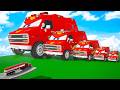 Big &amp; Small Ambulance Lightning Mcqueen vs CARS | Teardown