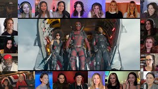 X-Force Skydiving Scene - Deadpool 2 2018 - Reaction Mashup