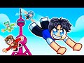 Jumping Off The ORIENTAL PEARL TOWER For $764,435 In Climb And Jump Tower! (Roblox)