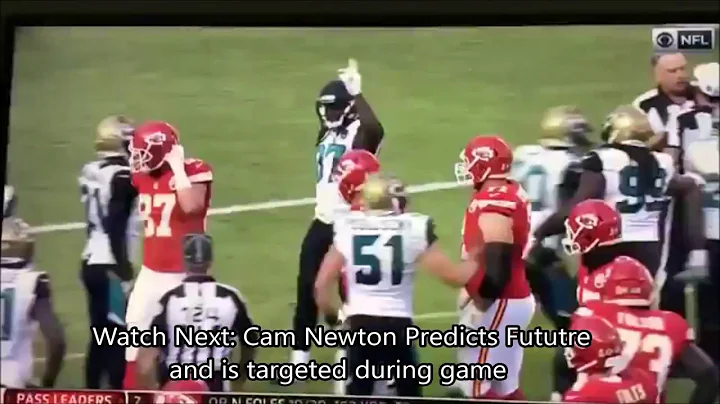 Chief's Player Travis Kelce Ejected From Game After Throwing Towel At Ref. (Chiefs vs. Jacksonville)