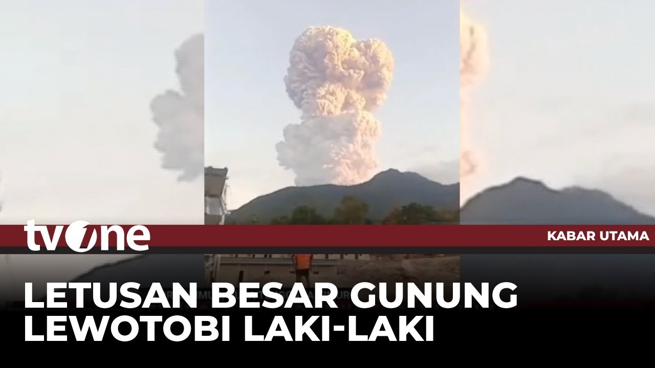 Gunung Lewotobi Laki-Laki Kembali Erupsi | Kabar Utama tvOne