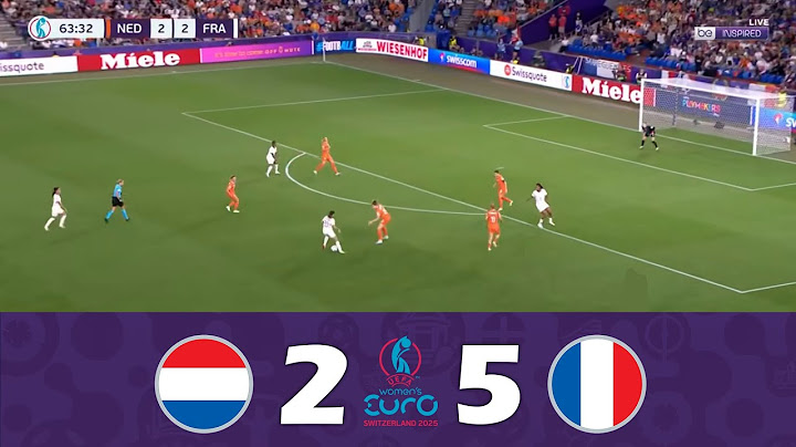 Netherlands vs. France [2-5] | UEFA Women's Euro 2025 | Match Highlights!
