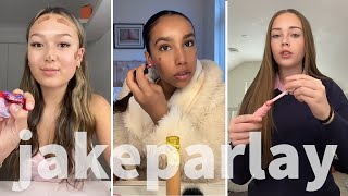 Makeup Tutorial Tiktok Compilation - GRWM ( Get Ready With Me ) ❤️(Skincare, Makeup, Outfits) 696🥰