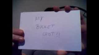 Bucket List Tag!!