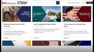 How to Add a HomeKeepr Blog Page | KW Command Tutorial