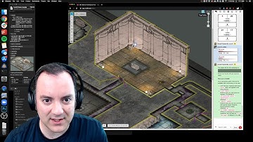 Roll20 Isometric Dressing and Light Rigging