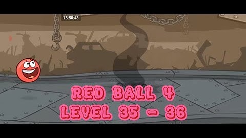 Red Ball 4 - Gameplay Walkthrough Level 35 -36 - RedBall4 (iOS, Android) @ammargaming616