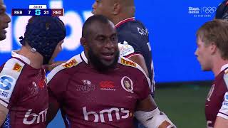 Super Rugby Pacific Match Highlights: Queensland Reds vs. Melbourne Rebels Round 4