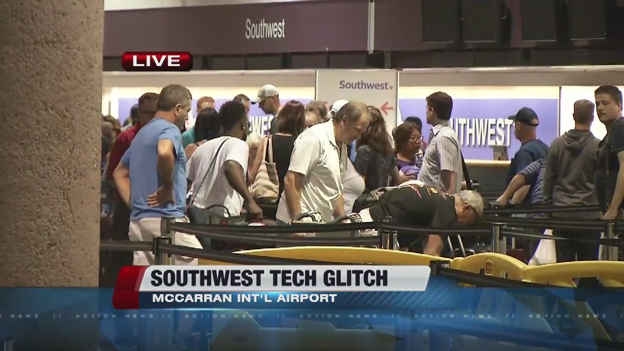 Southwest flights delayed at McCarran due to technology issues