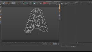 CINEMA 4D TIME LAPSE   A LETTER '18 Alveole plugin, Soft Body Dynamics screenshot 3