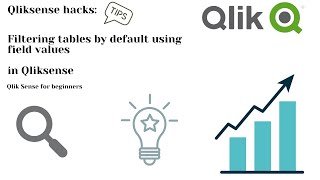 Qlik Hacks: Default filtering in tables in Qlik Sense