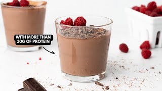 3 Minute Chocolate Protein Pudding| Keto-Friendly