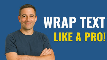 How to do Text Wrapping in Google Docs