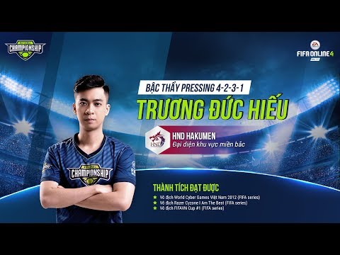 HND HAKUMEN - BẬC THẦY PRESSING 4-2-3-1 [VCK FO4 National Championship 2018]