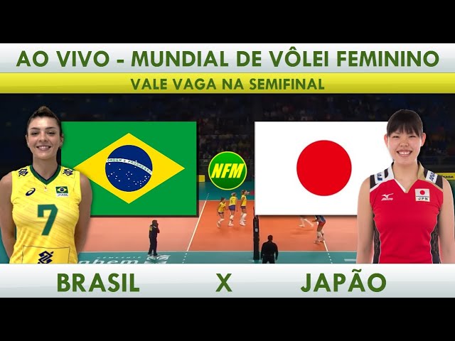 Brasil vence o Japão e está na semifinal do Campeonato Mundial de Vôlei -  AGÊNCIA ESPORTE