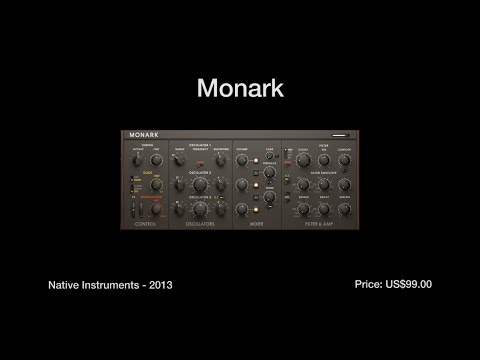 Comparing NI Monark with older soft synths