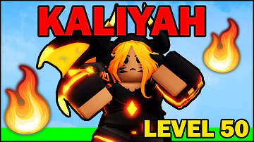 *NEW* LEVEL 50 KALIYAH KIT... (Roblox Bedwars Season 6)