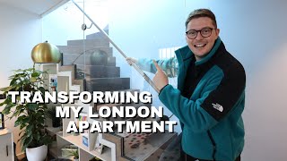 Transforming my London apartment (Part 2) | Glass floor renovation