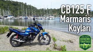 Honda CB 125 F ile Marmaris Koyları | Motosiklet Rotaları 2