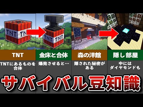 タメになる知っておくべきサバイバルの豆知識【ゆっくり解説】