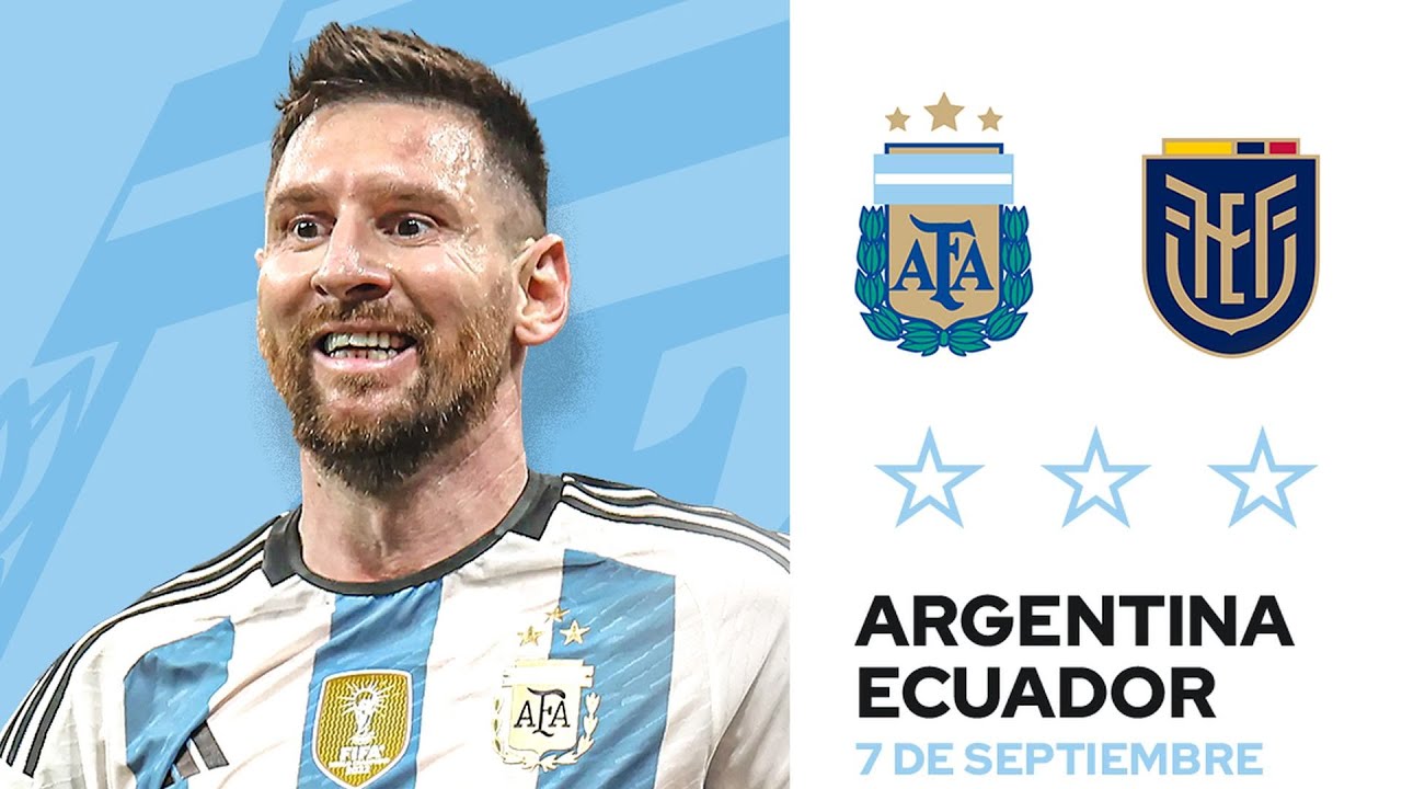 🔴 EN VIVO ARGENTINA vs ECUADOR Eliminatorias Mundial 2026 Cadena