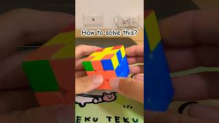 Four Twisted Corners On Rubiks Cube