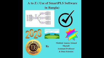 SmartPLS Tutorial in Bangla, SEM Modelling, A to Z