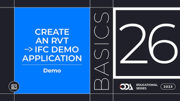 Create an Rvt to IFC demo application