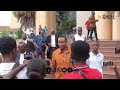 Chairman Wontumi and his legal teamdepart the Accra High Court after today'sproceedings.#kohenemedia