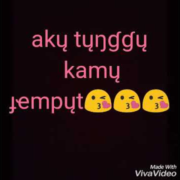 Viva video,,,pesan buat pacar sebelum malam takbiran