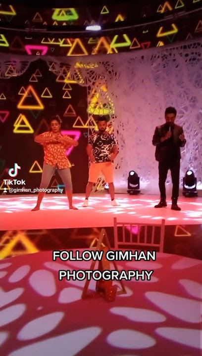 නෑසුනා Behind The Senses 😍 | Derana White Christmas | Sachini Nipunsala | DineshGamage|Smokio#shorts