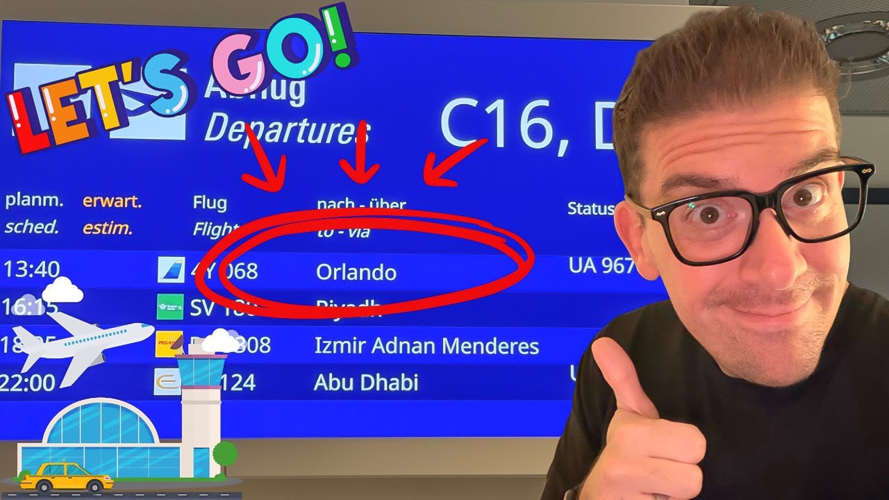 ✈️ Es geht los! – Anreise nach Orlando mit Discover Airlines ab Frankfurt 🌴 inkl. kleiner Probleme 😅